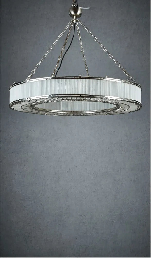 Franschhoek Ceiling Pendant Large Silver
