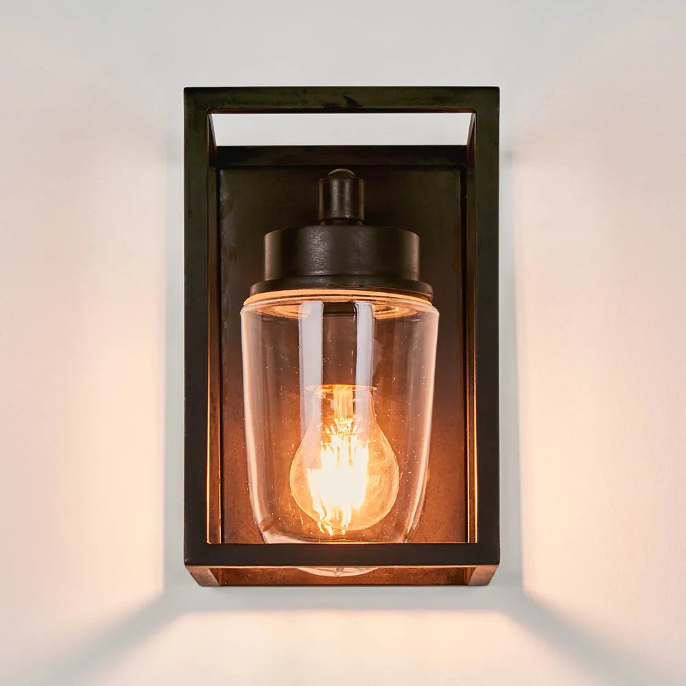Wellington Outdoor Wall Light Black