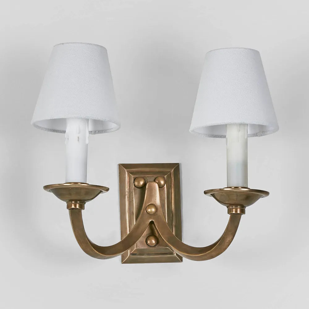 Elysee Wall Light Base Antique Brass