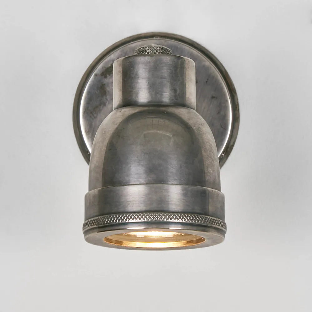 Pasco Outdoor Wall Light Antique Silver