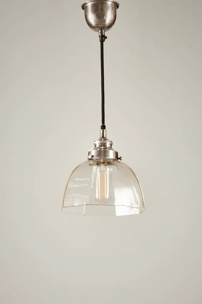 Hobart Ceiling Pendant Antique Silver