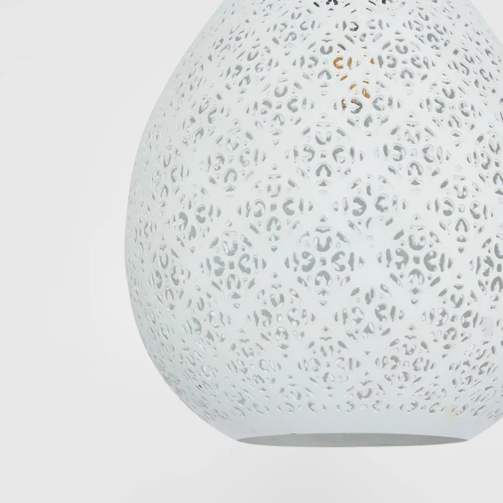 Europa Ceiling Pendant Small White