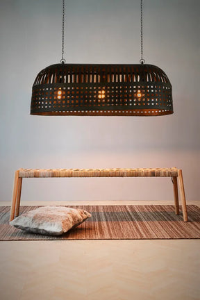 Esch Ceiling Pendant Long Antique Black