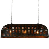 Esch Ceiling Pendant Extra Long Antique Black