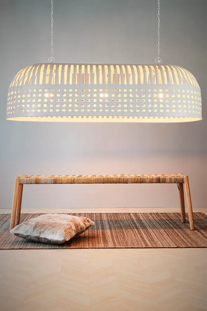 Esch Ceiling Pendant Extra Long White