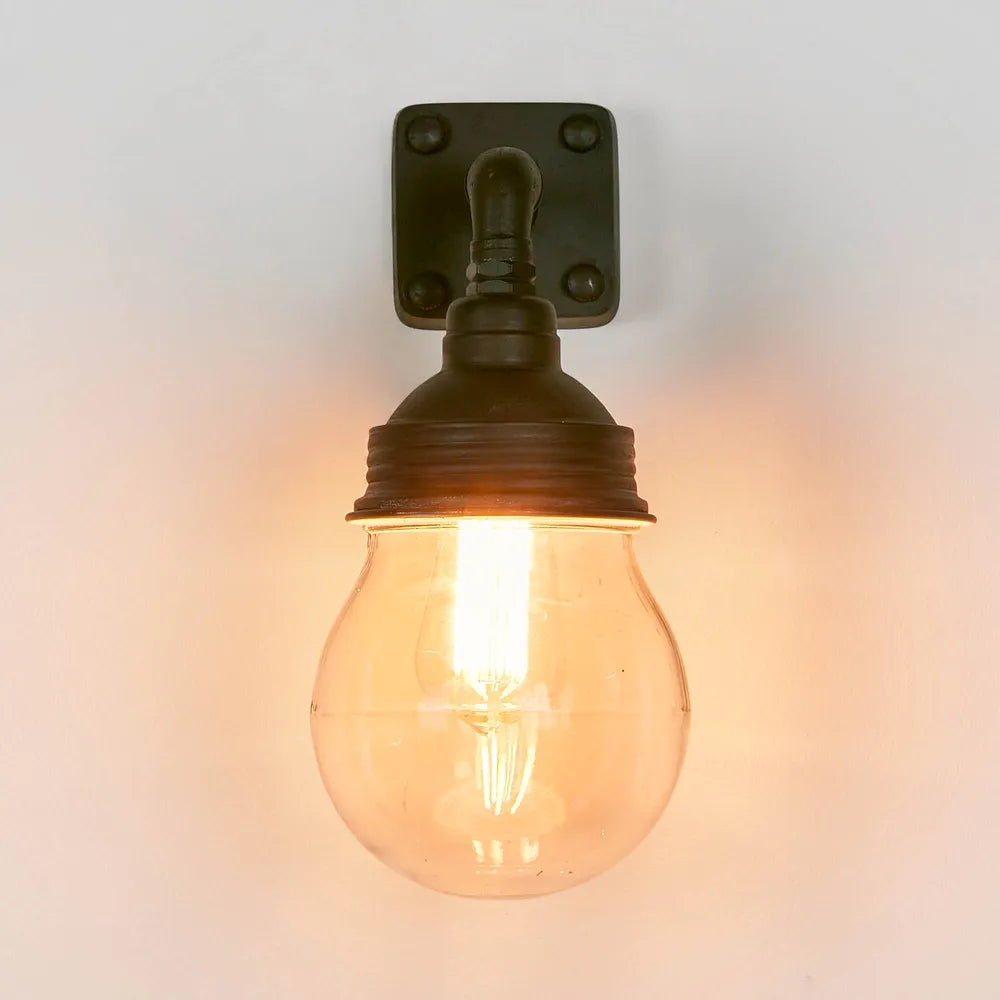 Dover Outdoor Wall Light Black