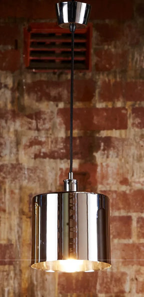 Portofino Ceiling Pendant Medium Shiny Nickel