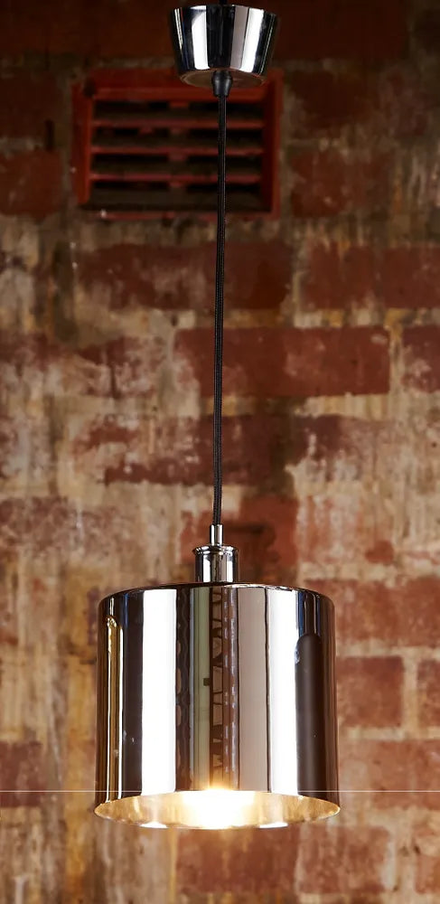 Portofino Ceiling Pendant Medium Shiny Nickel