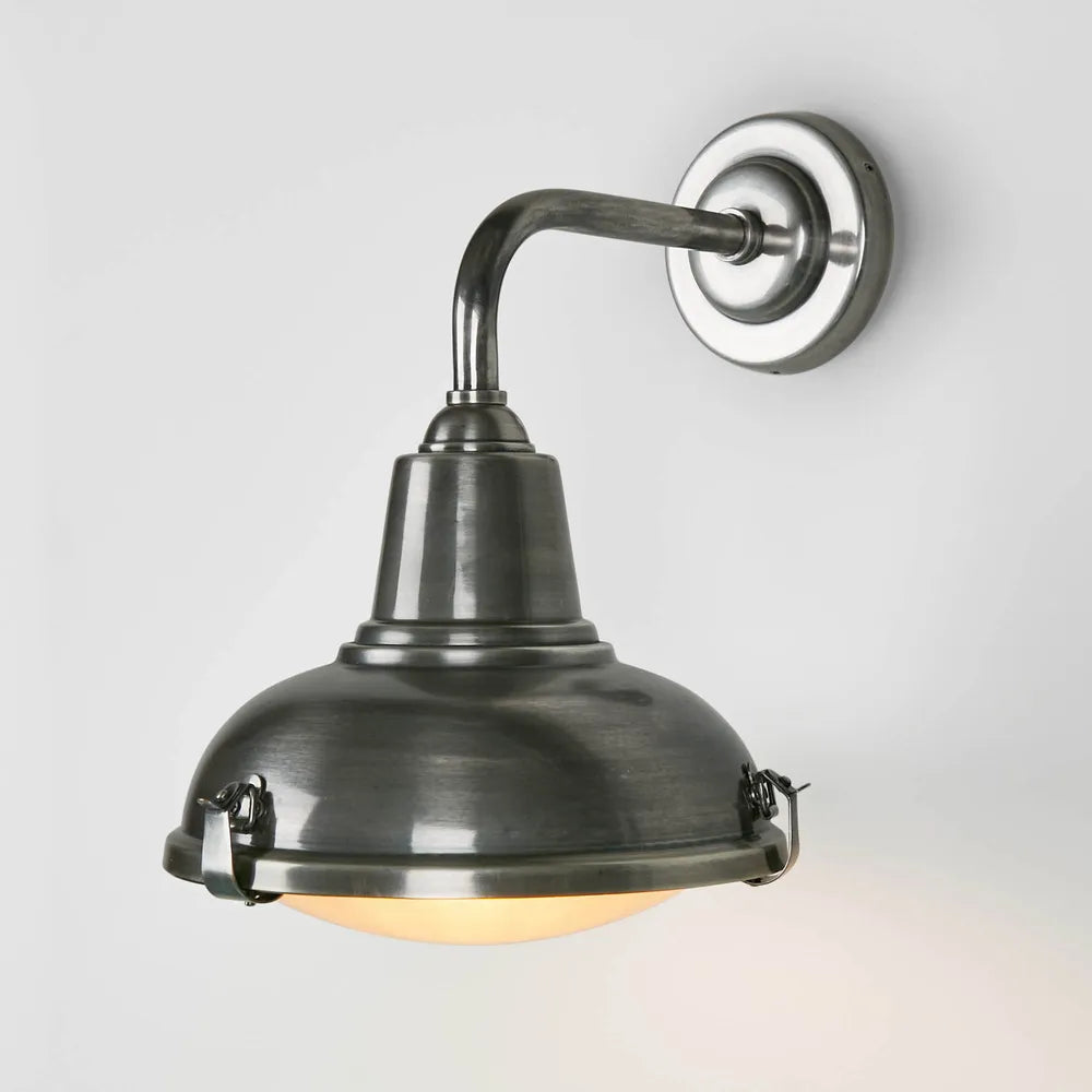 Catalina Outdoor Wall Light Antique Silver