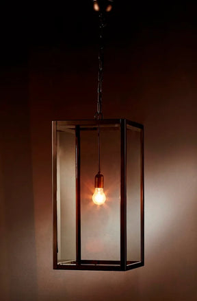 Archie Rose Ceiling Pendant Large Black