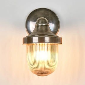 Jade Outdoor Wall Light Silver