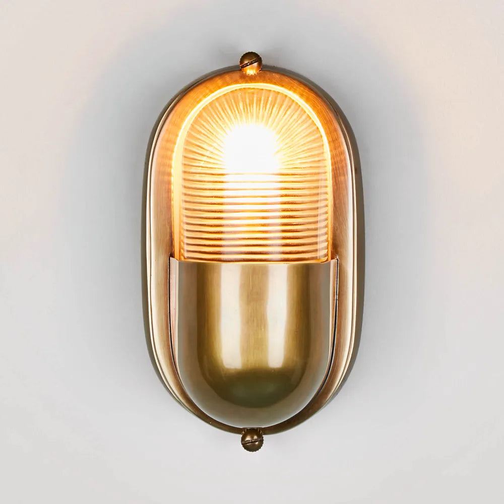 Anchor Outdoor Wall Light Brass