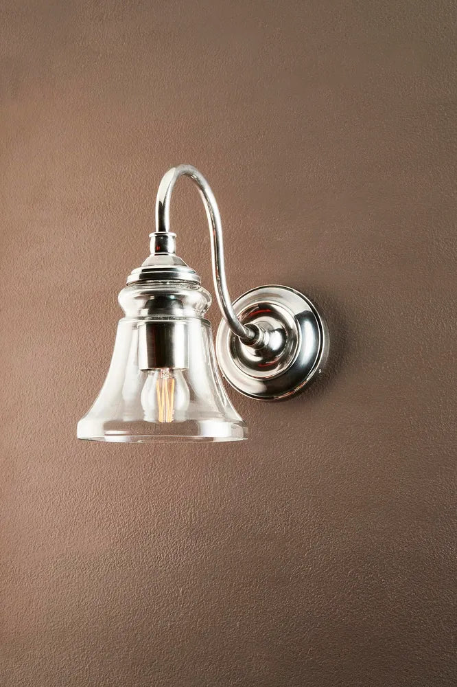 Plaza Wall Light Antique Silver