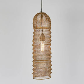 Monash Wire Mesh Ceiling Pendant Brass