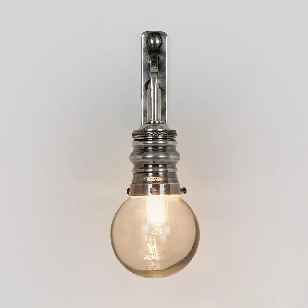 Carlton Outdoor Wall Light Silver