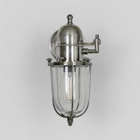 Chapel Outdoor Wall Light Silver