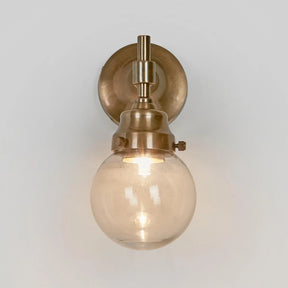Iceberg Outdoor Wall Light Antique Brass