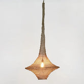 Santa Monica Hanging Lamp Antique Brass