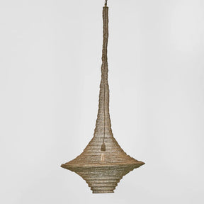 Santa Monica Hanging Lamp Antique Brass