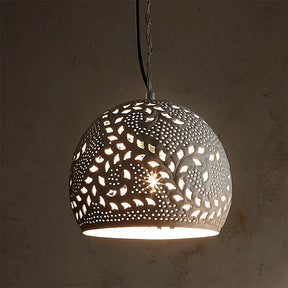 Coral Ceiling Pendant Small White