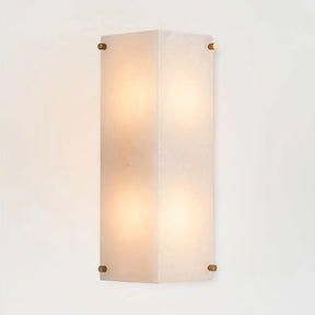 Tubular Alabaster Wall Light