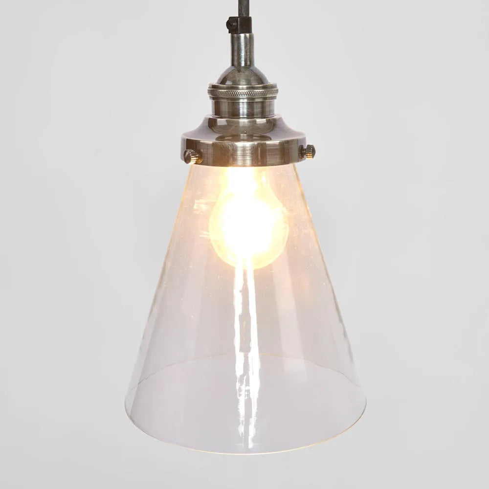 Gadsden Ceiling Pendant Extra Small Antique Silver