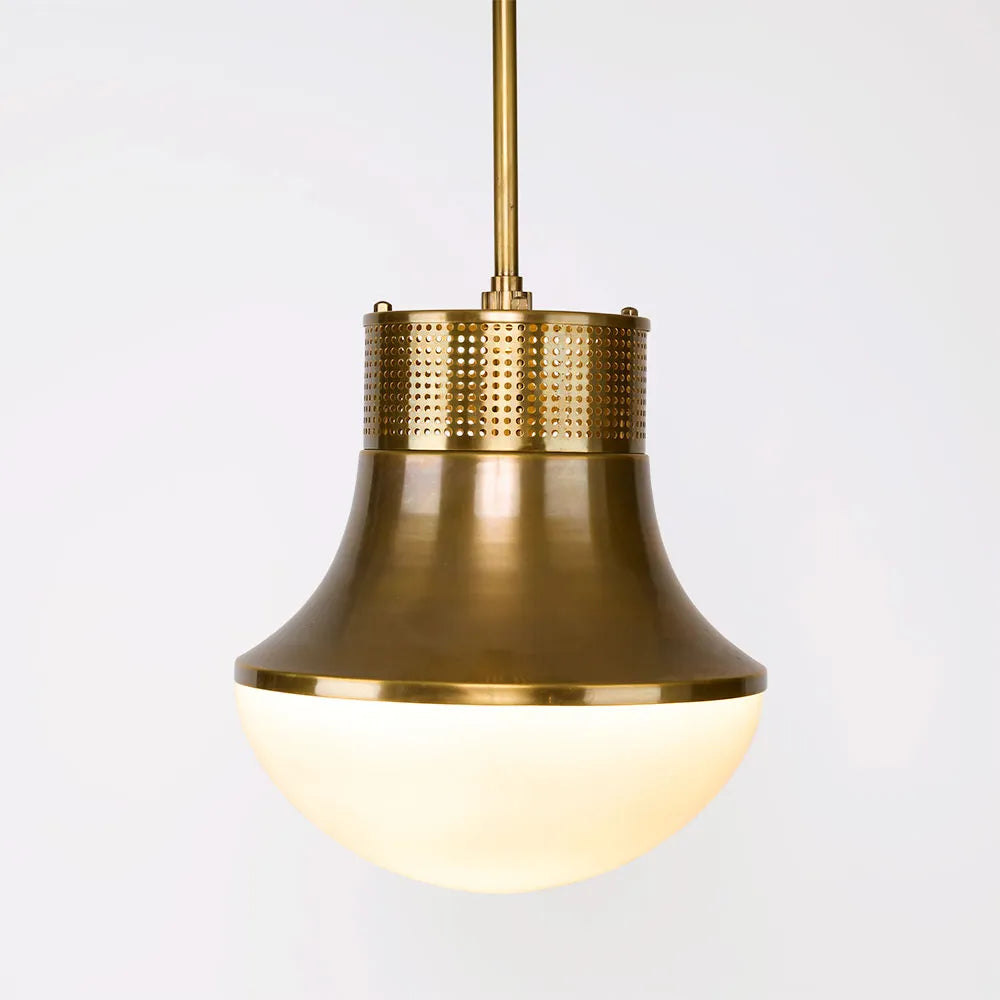 Halo Ceiling Pendant Antique Brass