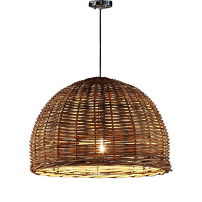 Rattan Ceiling Pendant Large Natural