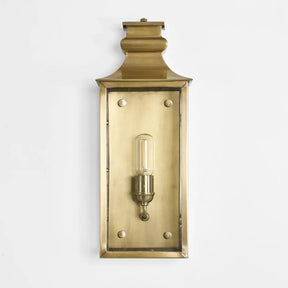 Westpoint Outdoor Wall Light Medium Antique Brass