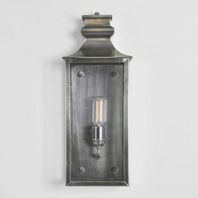 Westpoint Outdoor Wall Light Medium Antique Silver