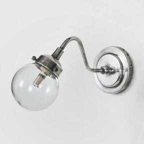 Beacon Outdoor Wall Lamp Antique Silver
