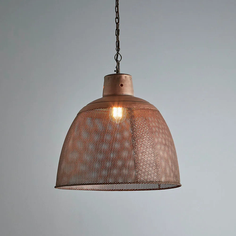 Riva Ceiling Pendant Medium Antique Copper