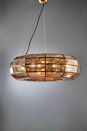 Victoria Ceiling Pendant Small Antique Brass