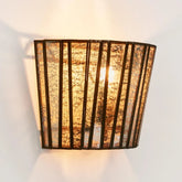 Roosevelt Half Round Wall Light Antique Copper