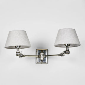 Worcester Wall Light Base Antique Silver