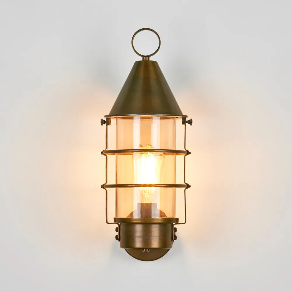 Eastwood Outdoor Wall Light Brass