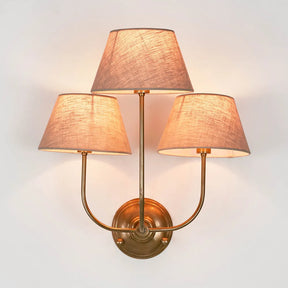 Trilogy Wall Light Base Brass