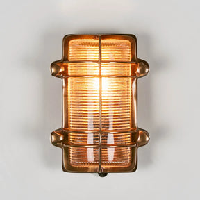 Harley Outdoor Wall Light Antique Brass