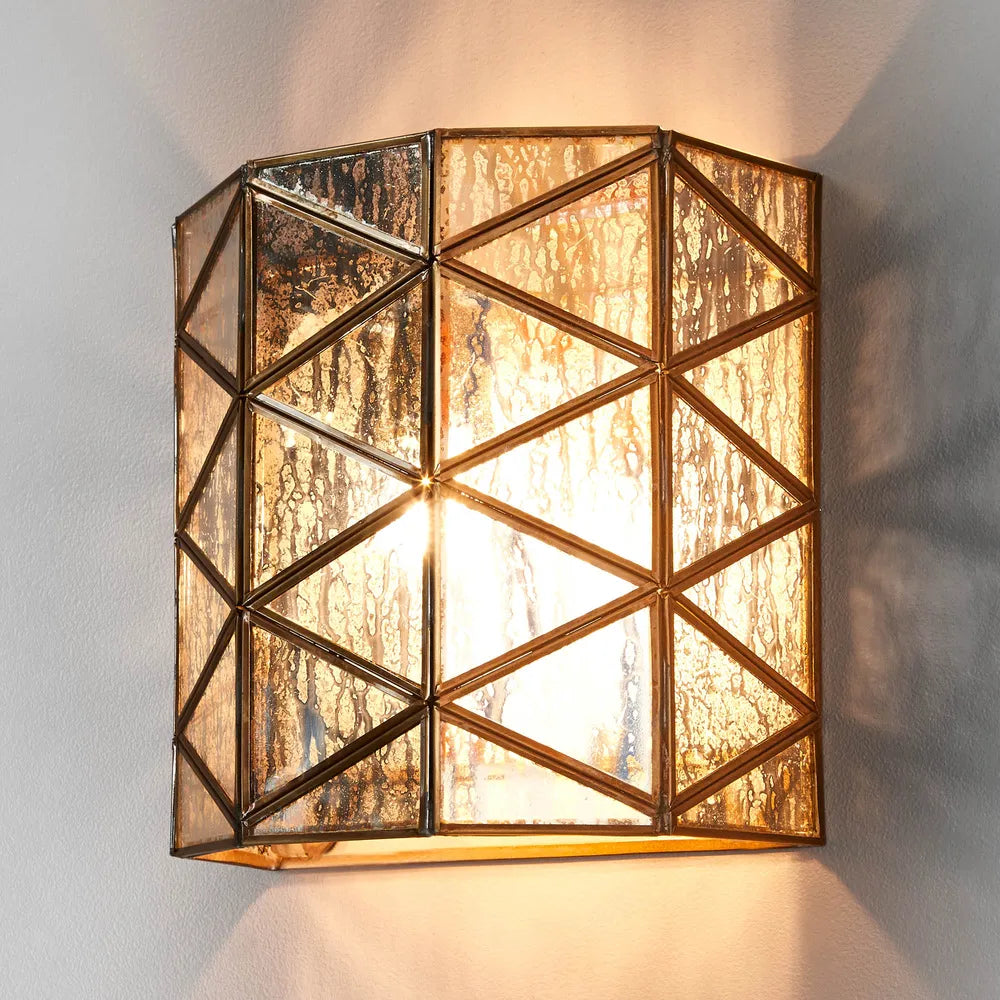 Butterworth Half Round Wall Light Antique Copper