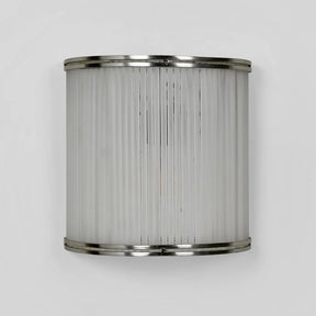 Inanda Half Round Wall Light Nickel
