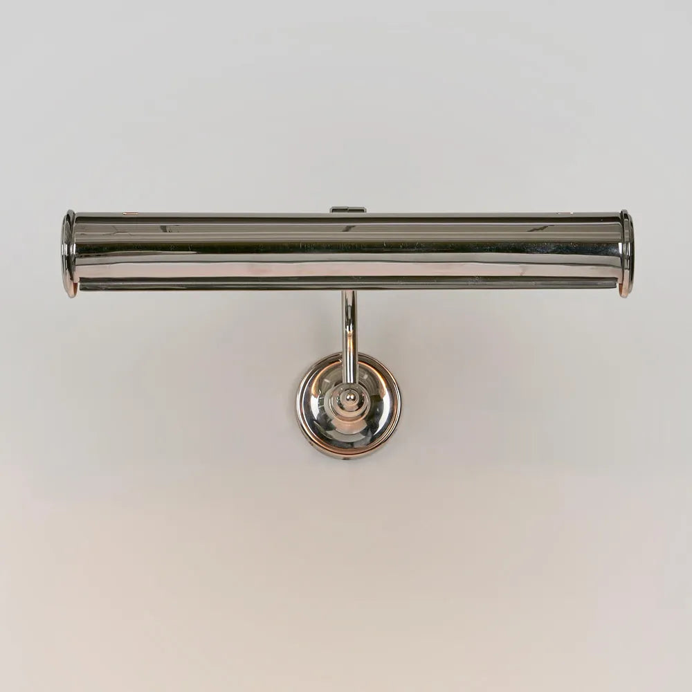 Barclay Wall Light Shiny Nickel