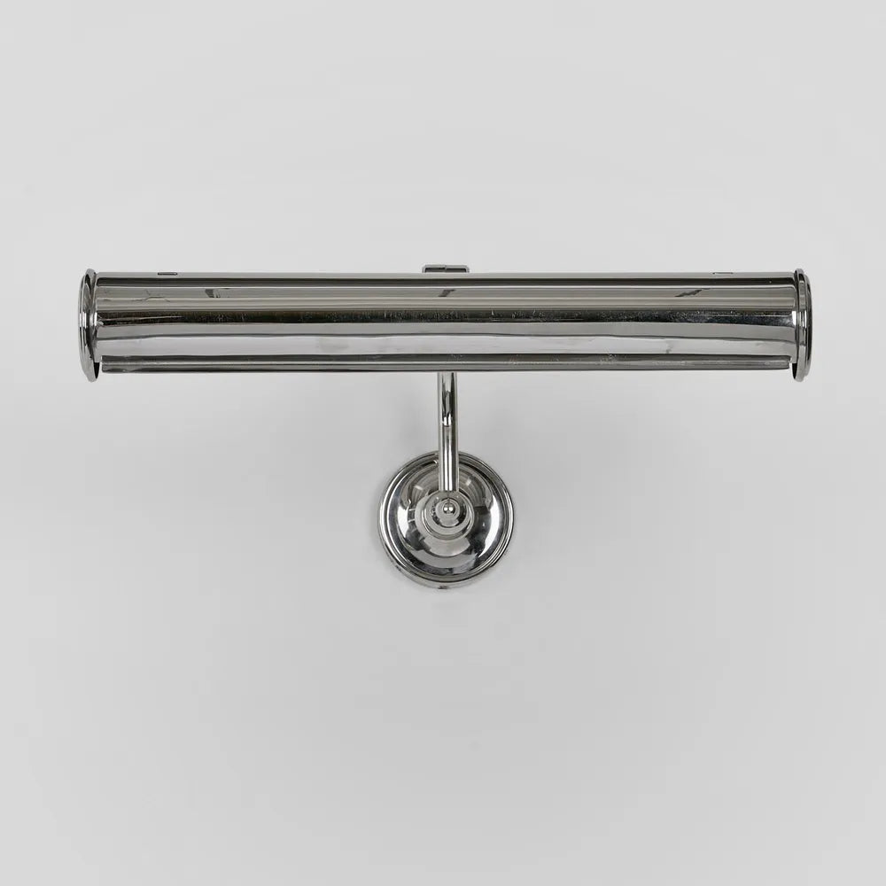 Barclay Wall Light Shiny Nickel