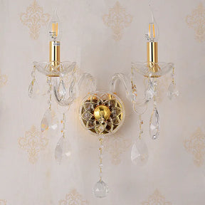 Bromley Crystal Wall Light - 2 Light