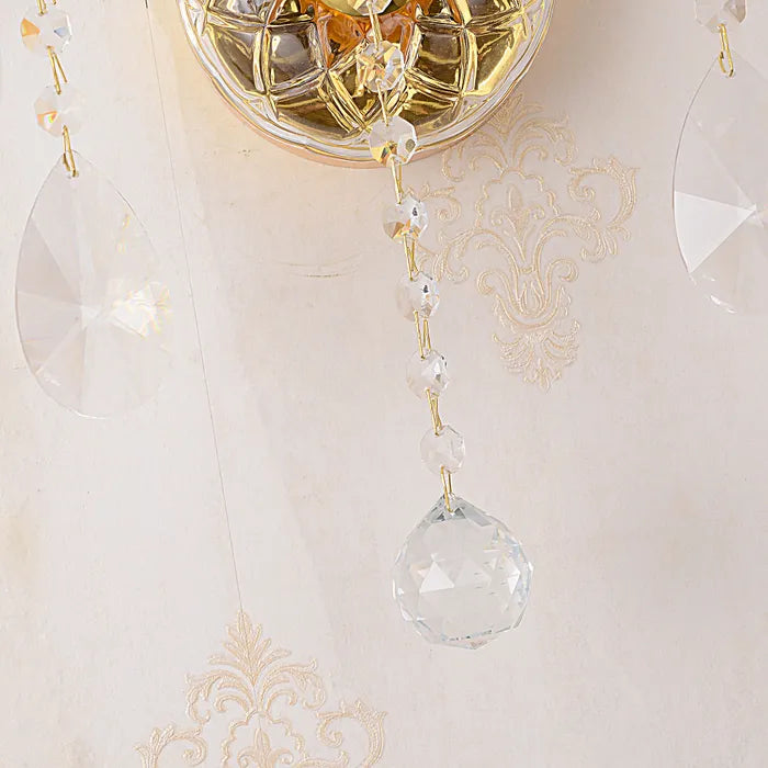 Bromley Crystal Wall Light - 2 Light