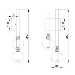 Meteor 2 Wall Light