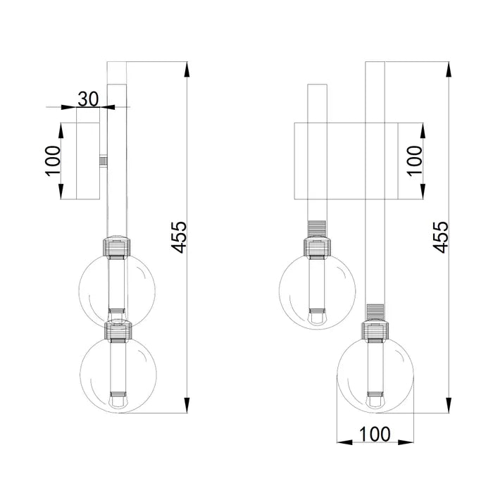 Meteor 2 Wall Light