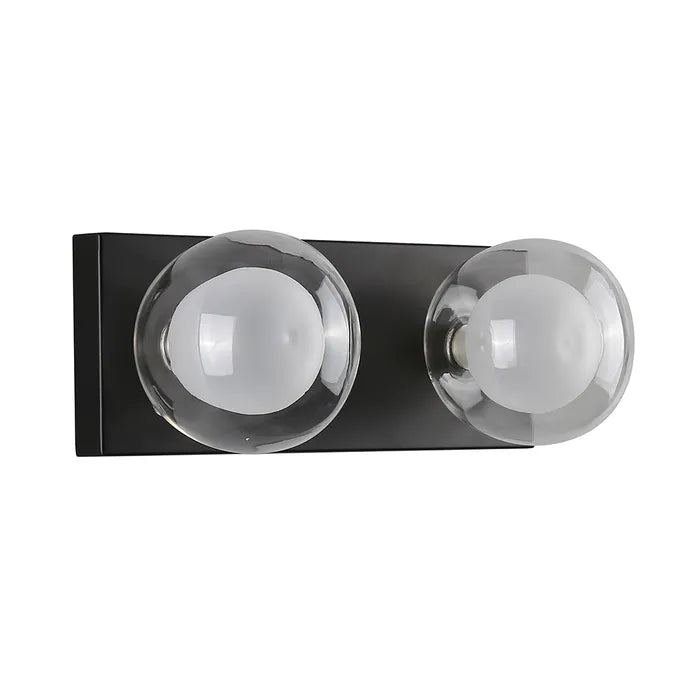 Hilton Hollywood Wall Light - 2 Light-BK