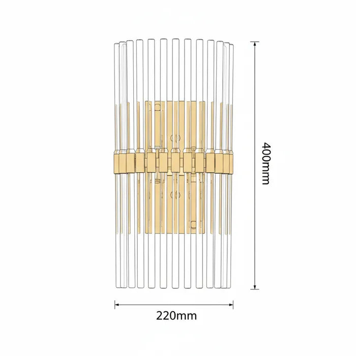 Chloe Wall Light-BK