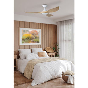 NOOSA 52 DC FAN WHT/BLACKBUTT
