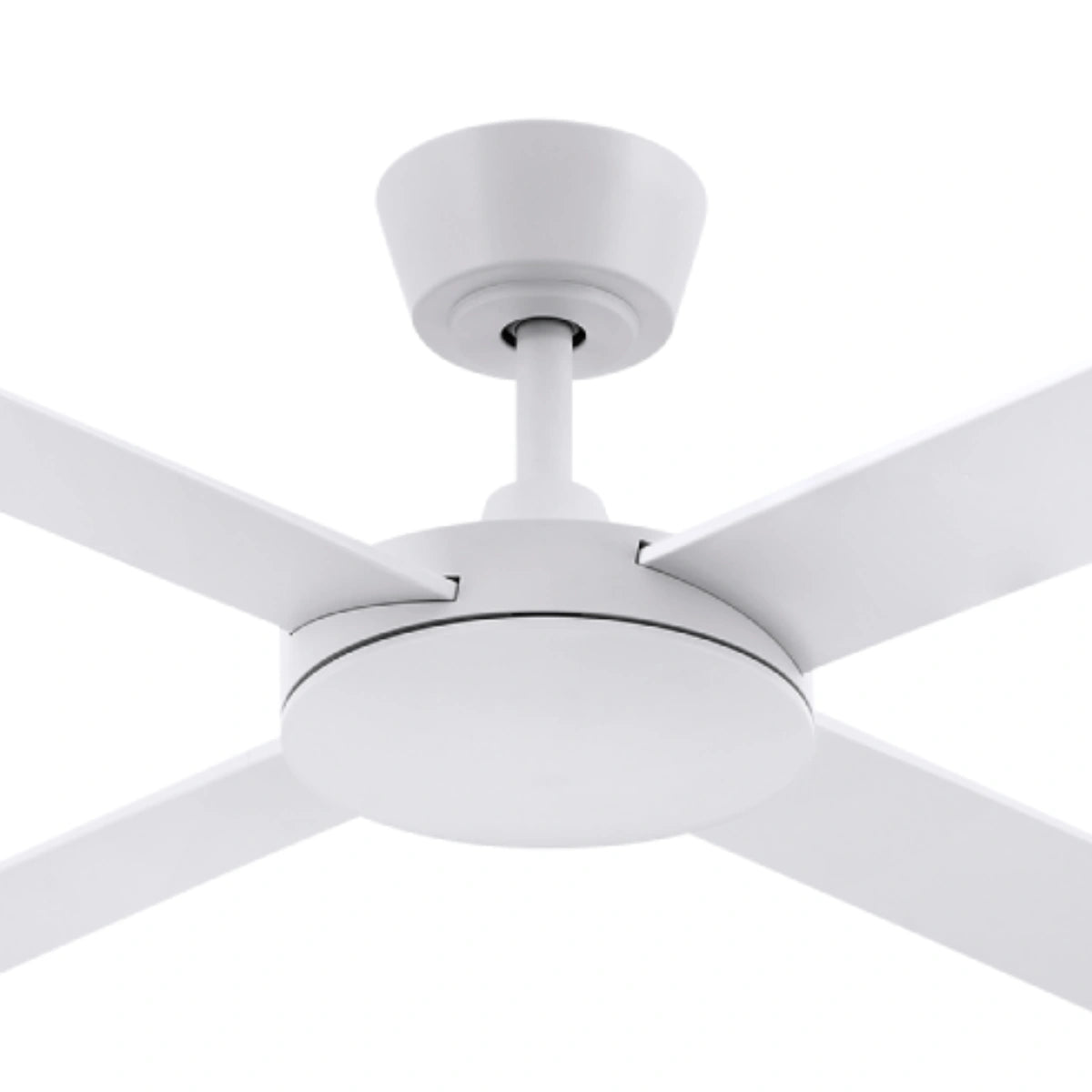 Eco Silent Pro DC Ceiling Fan with Remote – White 48″